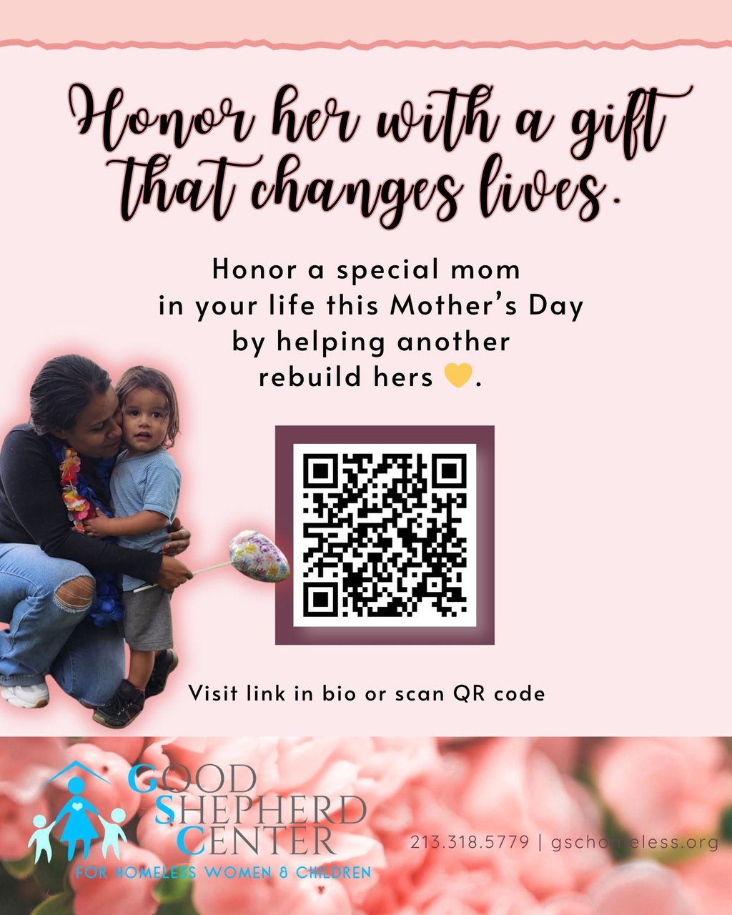 Good Shepherd Center Mother's Day post